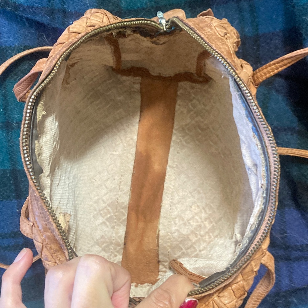 Balenciaga intracciato vintage small purse -